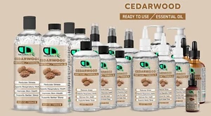 CEDARWOOD Essential Oil Ready To Use, Aromatherapy - Improve Skin Health & Sleep - Picture 1 of 21