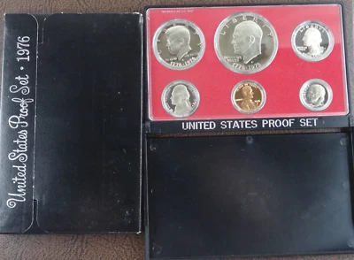 1976-S US Mint Proof Set 6 Coin Set OGP Original Government Packaging - Image 1 of 4