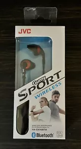 JVC Bluetooth Earbuds, Wireless Sweatproof Sport Headphones, Black Gum HAEN10BTB - Picture 1 of 2