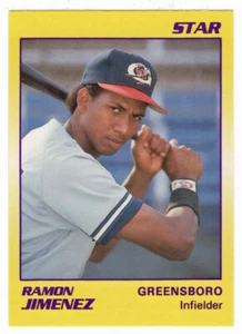 Ramon Jimenez - Greensboro Hornet (Minor League Baseball Card) 1990 Star # 93 MT - Picture 1 of 1