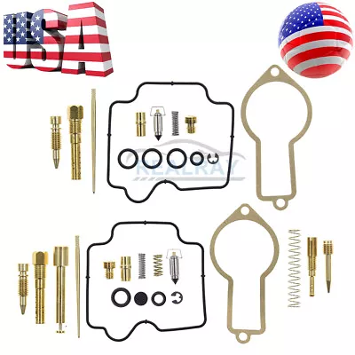 Right & Left Side Carburetor Rebuild Carb Repair Kit Set For Honda XL600R 83-87 - Изображение 1 из 2
