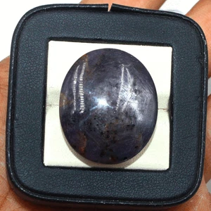 113 Cts Natural Star Ruby Top Quality 30.4mmx25.8mm Huge Oval Cabochon Gemstone - Picture 1 of 18