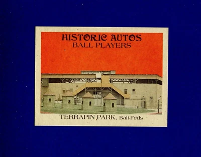 #60 Baltimore's Terrapin Park en 1914 ~ Tarjeta de la Liga Federal de Béisbol | 2019HA Foto 1 de 4