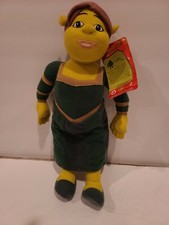2004 Shrek 2 Princess Fiona Ogre Plush Dreamworks Nanco Stuffed Animal Doll 15”