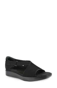 Munro Peyton Footwear Women Leather Sandals Open Toe Slip On Buckle US 8.5 N NEW - Picture 1 of 14