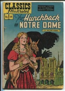 CLÁSICOS ILUSTRADOS #18 - EL JOROBADO DE NOTRE DAME - HRN 60 - GILBERTON CO. - Imagen 1 de 2