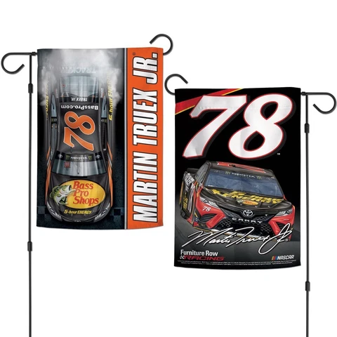Martin Truex Jr Wincraft 2018 #78 BPS/5 Hour Energy 2 Sided 12x18 Garden Flag Cover