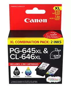 Canon PG645XL CL646XL Standard Ink MG2460, MG2960, MG2960 etc - New Stock! - Picture 1 of 1