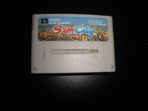 Super Nintendo sfc Snes Super Famicom - sim city - cart - jap - Picture 1 of 1