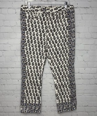 Pantalones de mezclilla Tory Burch Reya al tobillo de pierna recta Foto 1 de 4