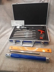  DEEFIINE Carbide Wood Lathe Turning Tool Set For Turnining W/Case and Xtra MSR  - Picture 1 of 13