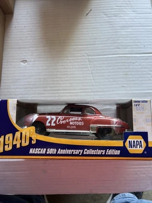 Action Red Byron 1949 Oldsmobile NAPA 1940’s NASCAR 50º Aniversário #22 Selado - Imagem 1 de 4