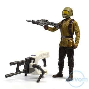 Star Wars 3.75" The Force Awakens TFA Resistance Trooper Loose Complete - Picture 1 of 1