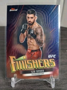 2024 Topps Finest UFC Ilia Topuria Finishers Refractor #4 - Picture 1 of 2