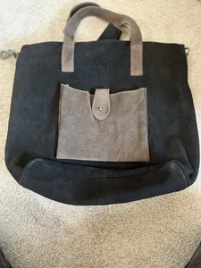 Free People Backpack - Free People Purse - Suede Convertible Backpack and Bag - Picture 1 of 4