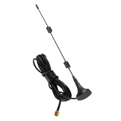 Antenna Esterna Con Base Magnetica 12Dbi Con Spina Maschio SMA per Antenna Modem - Immagine 1 di 4