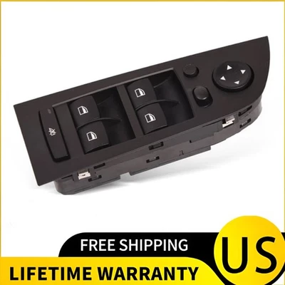 Interruptor de ventana principal izquierda para BMW 335I 3,0 L L6 turboalimentado 2007 2008 2009 2010 Foto 1 de 4