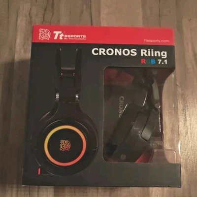 ThermalTake Tt E-Sports Cronos RGB 7.1 Surround Sound Gaming Headset - Bild 1 von 4