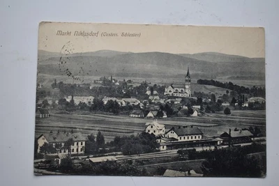 Ak Niklasdorf Totalansicht  Freiwaldau Jesenik Sudeten Mähren Schlesien - Bild 1 von 2