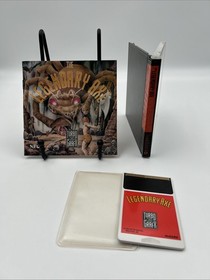 Legendary Axe (TurboGrafx-16, 1989) Complete W/ Case & Manual Tested *Smoker*