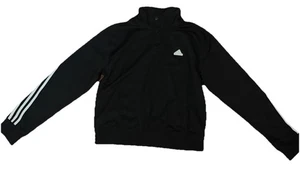Women's Adidas Sweat Jacket  Iconic Warpping 3-Stripes Snap Size M Brand New - Picture 1 of 10