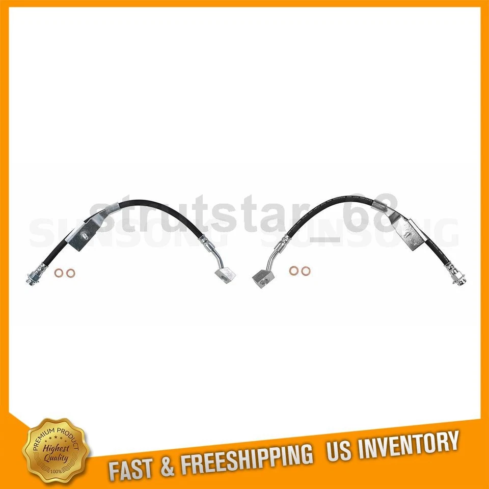 Mangueira hidráulica de freio dianteira 2 para Dodge Aspen 1976-1979 - Imagem 1 de 4