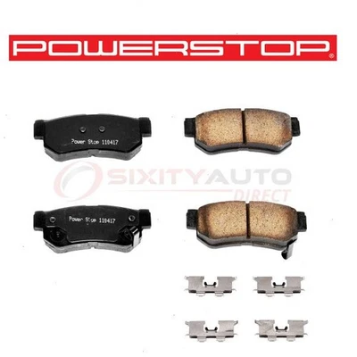 PowerStop Rear Disc Brake Pad & Hardware Kit for 2001-2010 Kia Optima - ec Foto 1 de 4