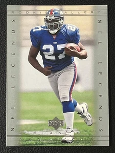 Upper Deck Legends #RG8 2000 Ron Dayne Rookie Gallery New York Giants - Imagen 1 de 2