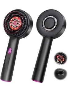 Mpadq Upgrade 2 in 1 Applicatore Olio Capelli Spazzole Elettriche per Capelli Crescita - Foto 1 di 11