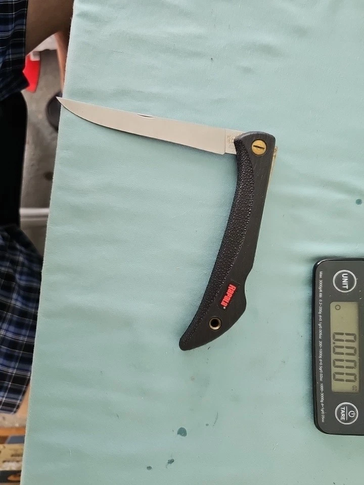 Cuchillo de filete plegable Rapala 5" Foto 1 de 4