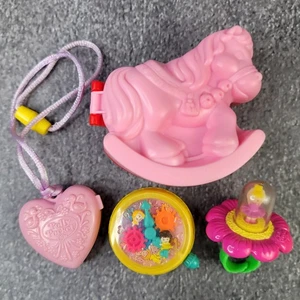 Polly Pocket Cabbage Patch Kids McDonalds Happy Meal Toy Lot Vintage 1994 1995 - Picture 1 of 3