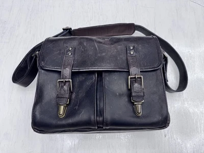 Bolsa ONA Prince Street couro trufa escura - Imagem 1 de 4