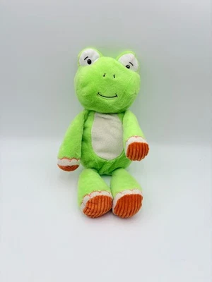Animal Adventure Frog Plush Green Orange Sweet Sprout Corduroy Paws Legs 15" - Image 1 of 4