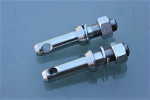 2 x M22 Bolzen Kat. 1 22mm Gerätebolzen Unterlenker Unterlenkerbolzen UB1 - Bild 1 von 1