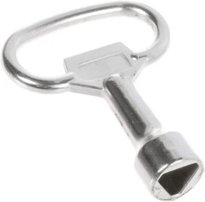 8mm Dreieck Steckschlüssel Schlüssel Metall Dreieck Zug Panel Schloss Schublade Schrank - Bild 1 von 6