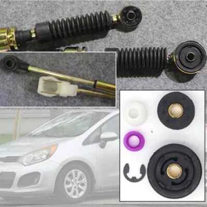 Per Kia Rio Selettore Cambio Leva Collegamento Cavo Connettore Asta Boccola MT - Foto 1 di 9