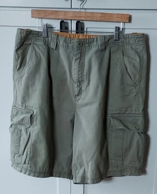 Pantalones Cortos Timberland Carga Para Hombre Talla 38 Verde Algodón 10" Entrepierna Senderismo Aire Libre Foto 1 de 4