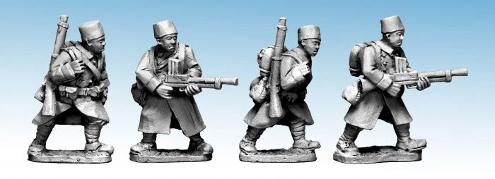 Crusader Miniatures - WWF092 - French Army Senegalese LMG Teams - Bolt Action - Image 1 of 1