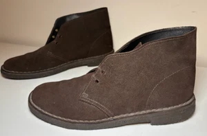 Clark’s Originals Bota Desierto Para Hombre Talla 10.5 M Marrón Gamuza Con Cordones Chukka - Imagen 1 de 8