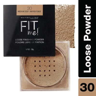Maybelline Fit Me Loose Finishing Powder | Controls Shine |30 Medium Deep, 20g - Image 1 of 4