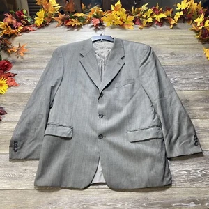 Franco Tassi Blazer Jacket Size Large 40-43 Short WOOL Fine Gentlemen Suit Coat - Picture 1 of 12