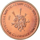 759779 Guernsey Medaille 1 C Essai Trial 2003 Spl Cuivre