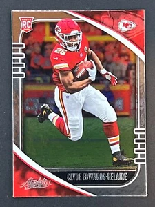 CLYDE EDWARDS-HELAIRE RC 2020 Panini Absolute #118 Kansas City Chiefs - Picture 1 of 2