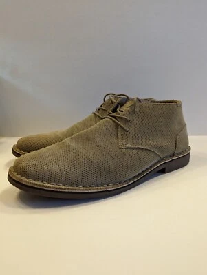 Kenneth Cole Desert Chukka Marrón Gamuza Cuero Para Hombre Talla 12M Foto 1 de 4