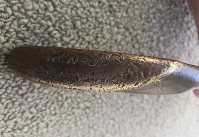 Vintage MacGregor 313 Run-Up Brass Chipper Right Hand Golf Club 36” - Image 1 of 4