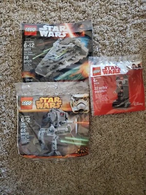 LEGO Star Wars: At-DP (30274), First Order Star Destroyer 30277,  DJ 40298 - Image 1 of 4