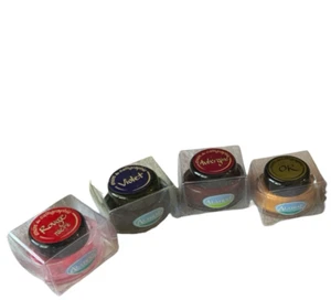 Lot of 4 Aladine Calligraphy Inks NEW – Rouge, Violet, Aubergine, Gold - Picture 1 of 3