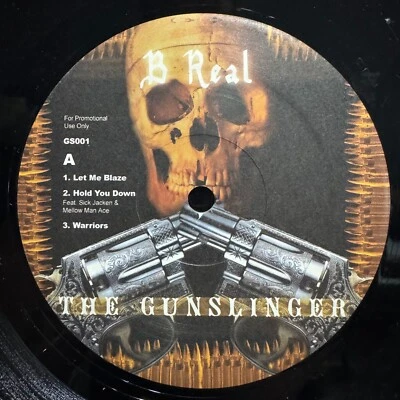 B-REAL - THE GUNSLINGER (VINYL EP)  2006!!  RARE!!!  CYPRESS HILL + EMINEM + D12 Foto 1 de 2