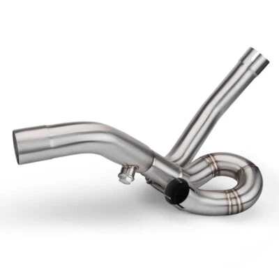 Puntas de escape tubo medio de acero inoxidable para Aprilia Shiver 750 SL750 2008-2017 Foto 1 de 4