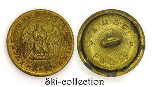 Bouton LYCÉE IMPÉRIAL DE SENS (1852-1870) Napoléon III°. 22 mm - Picture 1 of 2
